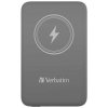 Verbatim Powerbank indukcyjny `n` Go 15W10000mAh Wireless Magnetic szary/grey 32249