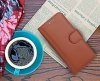 FYY Samsung Galaxy S8 - Etui book case ze smyczką (brązowy)