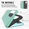 X-GUARD DUAL LAYER RUGGED CASE Pancerne etui Samsung Galaxy A72 4G / A72 5G (miętowy)