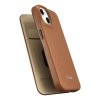 DUPLIKAT: iCarer CE Premium Leather Folio Case skórzane etui iPhone 14 z klapką magnetyczne MagSafe brązowy (WMI14220713-BN)