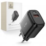 TECH-PROTECT C20W 2-PORT ŁADOWARKA SIECIOWA  PD20W/QC3.0 BLACK