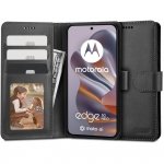 ETUI OTWIERANE KSIĄŻKOWE ETUI FUTERAŁ TECH-PROTECT   WALLET MOTOROLA EDGE 50 NEO / THINKPHONE 25  BLACK