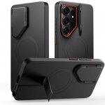 Etui pancerne Tech-Protect Kevlar Aura do Samsung Galaxy S26 Ultra – MagSafe – Black/Orange