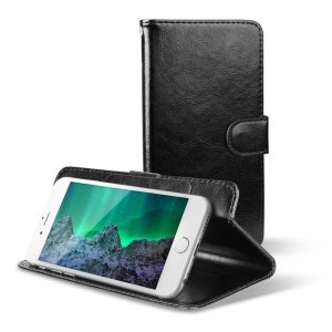 Futerał Etui Pokrowiec Wallet Case - OnePlus 3T , OnePlus 3 - Etui book case (CZARNY)