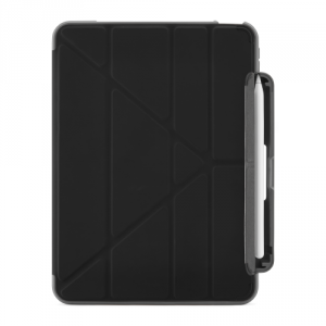 Pipetto Origami No2 Pencil Shield - obudowa ochronna etui z uchwytem do Apple Pencil do iPad Air 10.9 2020 (czarna)