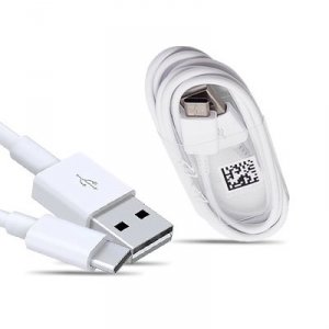 Oryginalny Kabel Samsung Fast Charge EP-DW700CWE USB C typ C 150cm Galaxy S8 S8+ Note 8 9 , A40 A41  A50 biały
