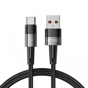 TECH-PROTECT ULTRABOOST TYPE-C CABLE 66W/6A 100CM GREY