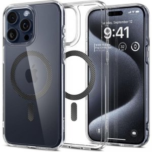 ETUI SPIGEN  ULTRA HYBRID MAG MAGSAFE IPHONE 15 PRO CARBON FIBER