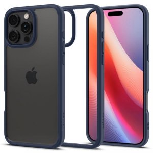 ETUI SPIGEN  ULTRA HYBRID IPHONE 16 PRO MAX NAVY BLUE