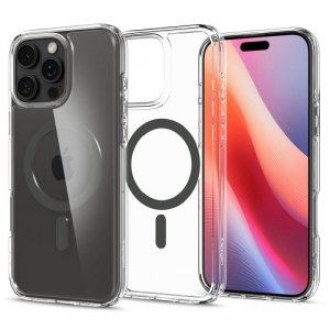 ETUI SPIGEN  ULTRA HYBRID MAG MAGSAFE IPHONE 16 PRO MAX GRAPHITE