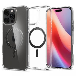 ETUI SPIGEN  ULTRA HYBRID MAG MAGSAFE IPHONE 16 PRO MAX CARBON FIBER