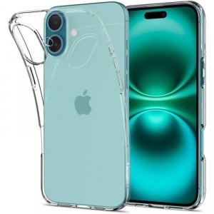 ETUI SPIGEN  LIQUID CRYSTAL IPHONE 16 PLUS CRYSTAL CLEAR