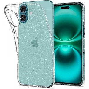 ETUI SPIGEN  LIQUID CRYSTAL IPHONE 16 PLUS GLITTER CRYSTAL