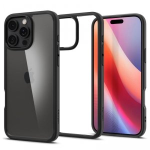 ETUI SPIGEN  ULTRA HYBRID IPHONE 16 PRO MATTE BLACK