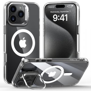 ETUI TECH-PROTECT  MAGSTAND MAGSAFE IPHONE 16 PRO CLEAR