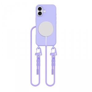 ETUI TECH-PROTECT  MAGNECKLACE MAGSAFE IPHONE 16 LAVENDER