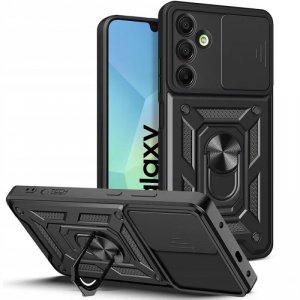 PANCERNE ETUI PLECKI NAKŁADKA CASE TECH-PROTECT  CAMSHIELD PRO SAMSUNG GALAXY A16 4G / 5G BLACK