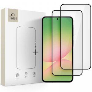 SZKŁO HARTOWANE TECH-PROTECT GLASS FIT+ 2-PACK SAMSUNG GALAXY A36 / A56 5G BLACK