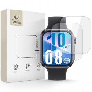 FOLIA HYDROŻELOWA TECH-PROTECT HYDRO FLEX+ 2-PACK HUAWEI WATCH FIT 3 / 4 CLEAR