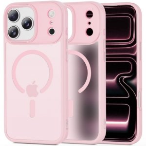 Etui Magnetyczne Tech-Protect MagMat MagSafe do iPhone 17 Pro Matte Pink