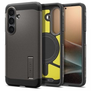Etui Pancerne Spigen Tough Armor Mag MagSafe do Galaxy S26 Gunmetal