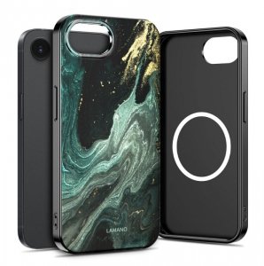 TECH-PROTECT LAMANO MAGSAFE IPHONE 16E / 17E VERDE AURA