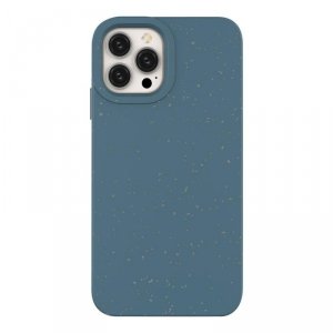 Eco Case etui iPhone 14 Plus silikonowy degradowalny pokrowiec granatowe