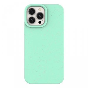 Eco Case etui iPhone 14 Pro silikonowy degradowalny pokrowiec miętowozielone