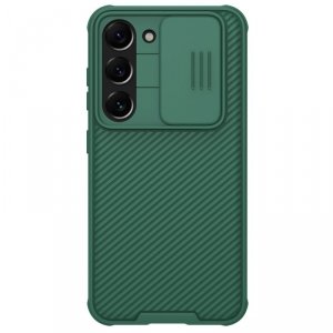 Nillkin CamShield Pro Case etui Samsung Galaxy S23 pokrowiec z osłoną na aparat zielone
