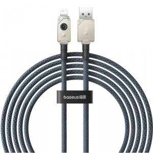 Kabel USB - Lightning Baseus Unbreakable 2.4A 480Mb/s 2m - biały