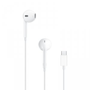 Słuchawki douszne przewodowe Apple EarPods MTJY3ZM/A USB-C - białe