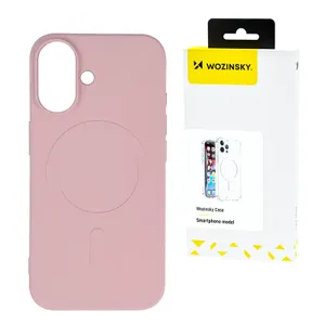Etui Liquid Silicone Case MagSafe na Samsung Galaxy S25 Ultra - różowe