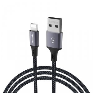 Proda Azeada kabel przewód do szybkiego ładowania USB - Lightning 3 A Power Delivery 1m szary (PD-B52i)
