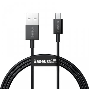 Kabel Baseus Superior USB-A / micro USB 2A 1m - czarny