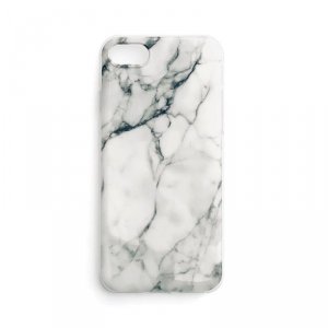Wozinsky Marble żelowe etui pokrowiec marmur iPhone 13 mini biały