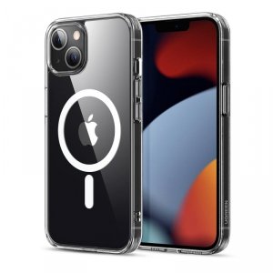 Ugreen Protective Magnetic Case żelowe magnetyczne etui do iPhone 13 przezroczysty (kompatybilne z MagSafe) (90131)