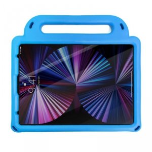 Diamond Tablet Case bezpieczne dla dzieci dziecięce miękkie etui do Samsung Galaxy Tab S6 Lite z miejscem na rysik niebieski