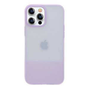 Kingxbar Plain Series etui pokrowiec do iPhone 13 silikonowa obudowa fioletowy