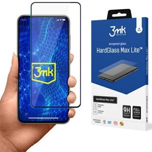3MK HardGlass Max Lite Sam S23+ S916 czarny/black Fullscreen Glass Lite