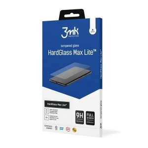 3MK HardGlass Max Lite Oppo A16/A16s Black, czarny/black Fullscreen Glass Lite