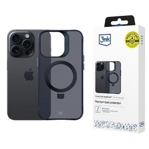3MK Smoke Case iPhone 16 ProMagsafe & Stand