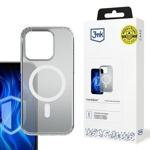3MK Frosty MagCase iPhone 15 Pro Maxbiały/white