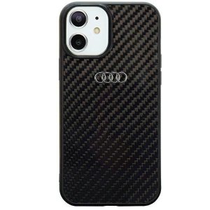 Audi Carbon Fiber iPhone 11 / Xr 6.1 czarny/black hardcase AU-TPUPCIP11-R8/D2-BK