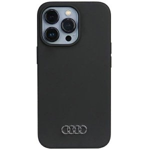 Audi Silicone Case iPhone 13 Pro / 13 6.1 czarny/black hardcase AU-LSRIP13P-Q3/D1-BK