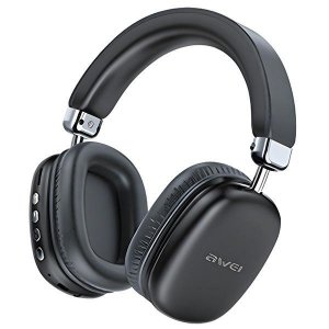 AWEI słuchawki nauszne Bluetooth AT7czarny/black