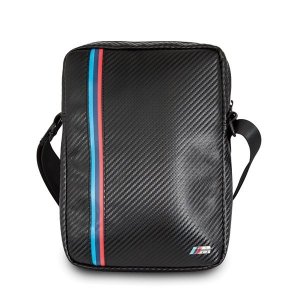 Torba BMW BMTB8MCPBK Tablet 8czarny/black Carbon / Tricolor Stripe