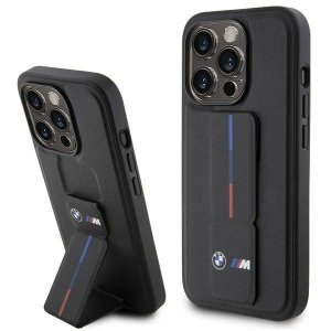 Etui BMW BMHCP15X22GSLK iPhone 15 ProMax 6.7 czarny/black hardcase Grip Hot Stamp
