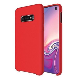 Beline Etui Silicone Samsung S10 G973 czerwony/red