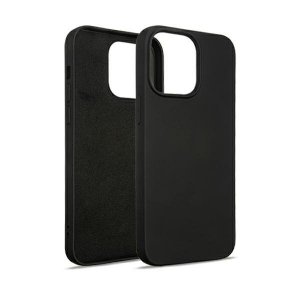 Beline Etui Silicone iPhone 14 Pro Max 6,7 czarny/black