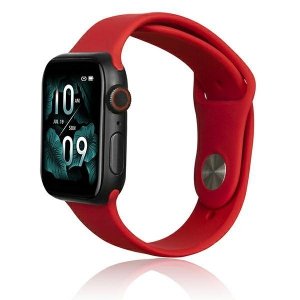 Beline pasek Apple Watch Silicone 42/44/45/49mm czerwony /red